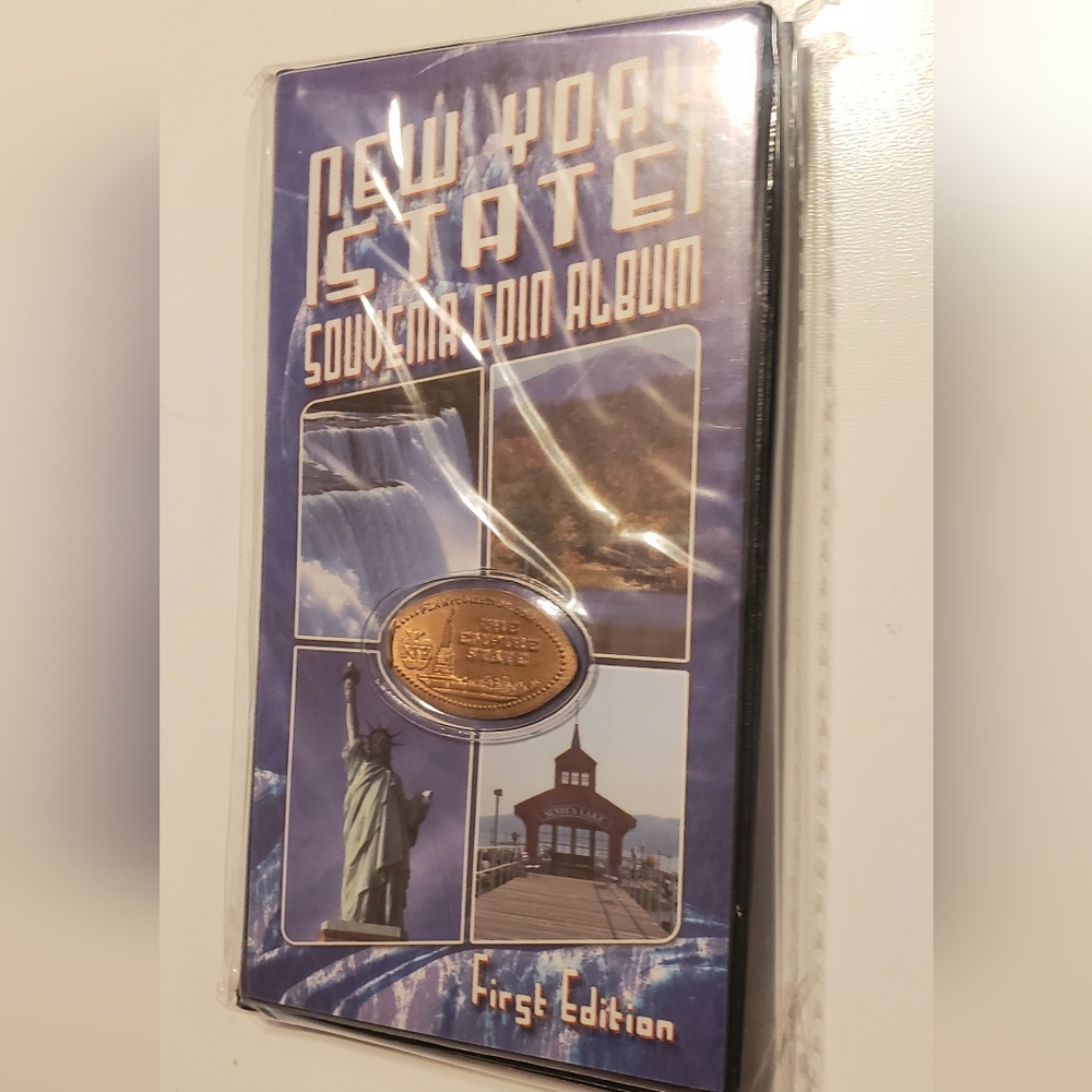 🆕️ New York State Penny Press Souvenir Coin Album